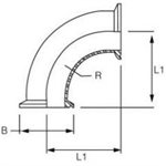 Coude 90° Clamp