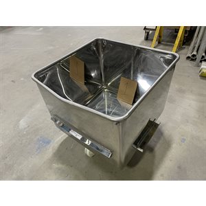 Cart #1 200L SS304 mirror finish - SOLD AS IS!