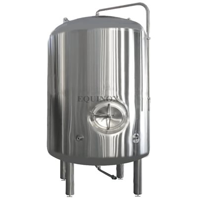 Brite Tank 5000L 73 1 / 4" x 150.43" with dimple jacket SS304