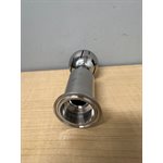 Clamped 360° cleaning ball 1 1 / 2" TC x 2"ball dia. SS304-last one in stock 