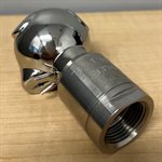 Lechler® Rotary cleaning nozzle 3 / 4" NPT x 2" ball (569.139.1Y.BL) final sale, only 6 in stock