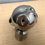 Lechler® Rotary cleaning nozzle 3 / 4" NPT x 2" ball (569.139.1Y.BL) final sale, only 6 in stock